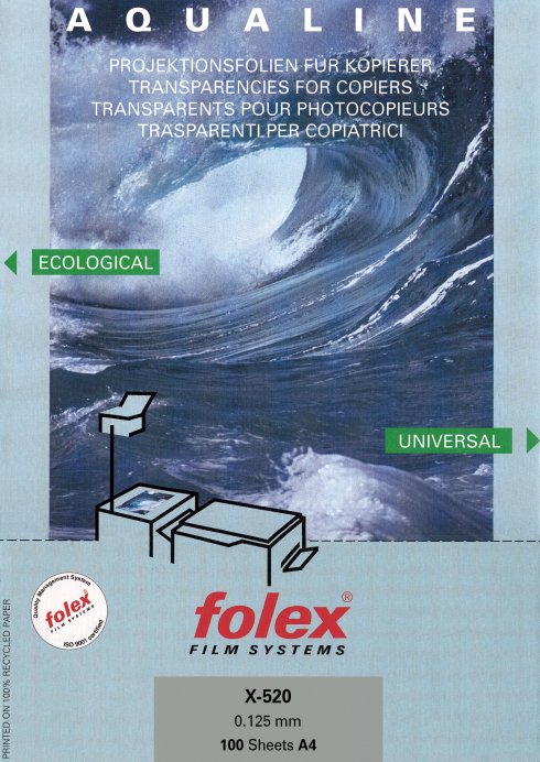 OH-film Folex X-520 högvärme transparent A4 35212162