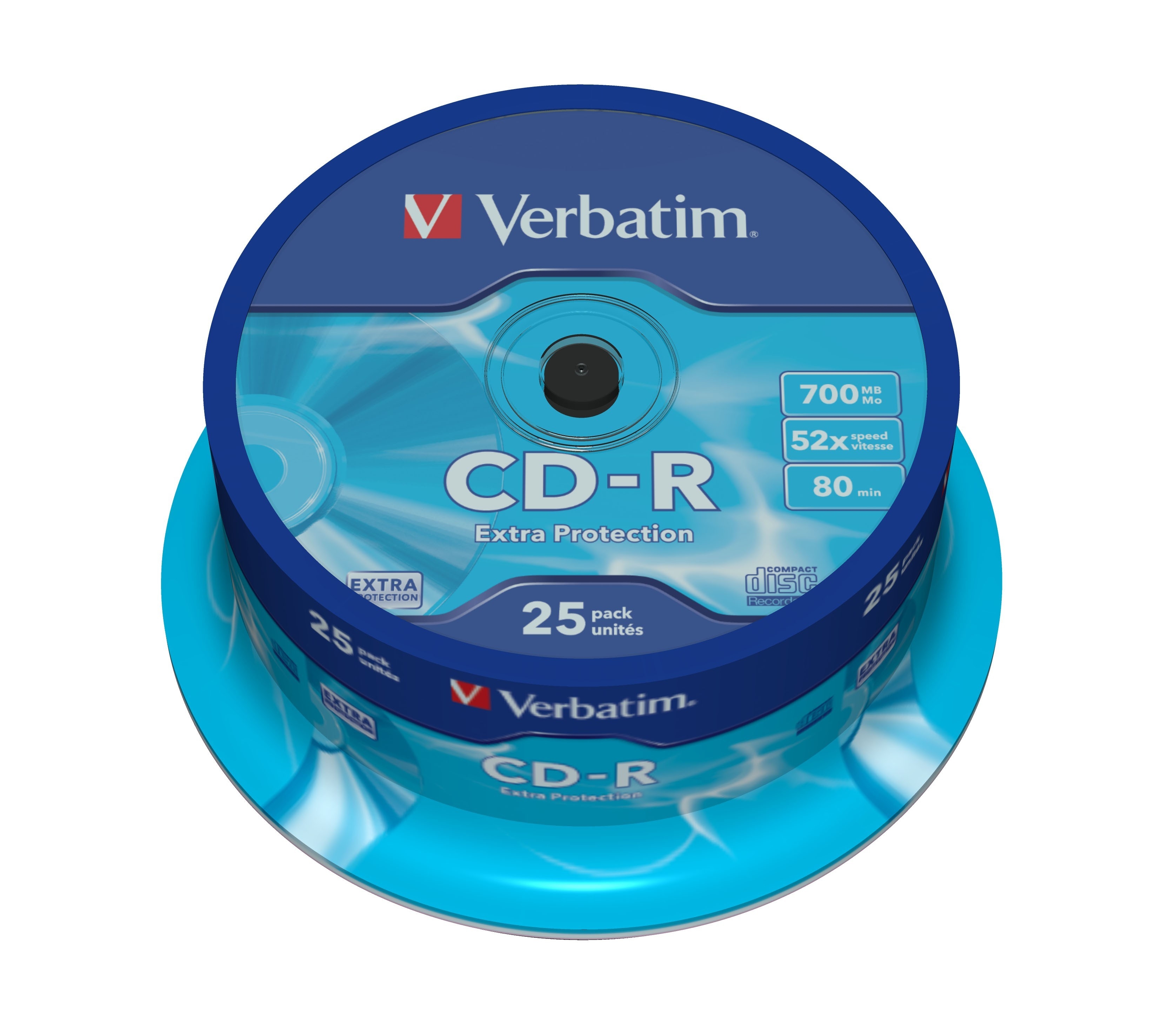 CD-R Verbatim 52x cakebox 700MB 36020006_1