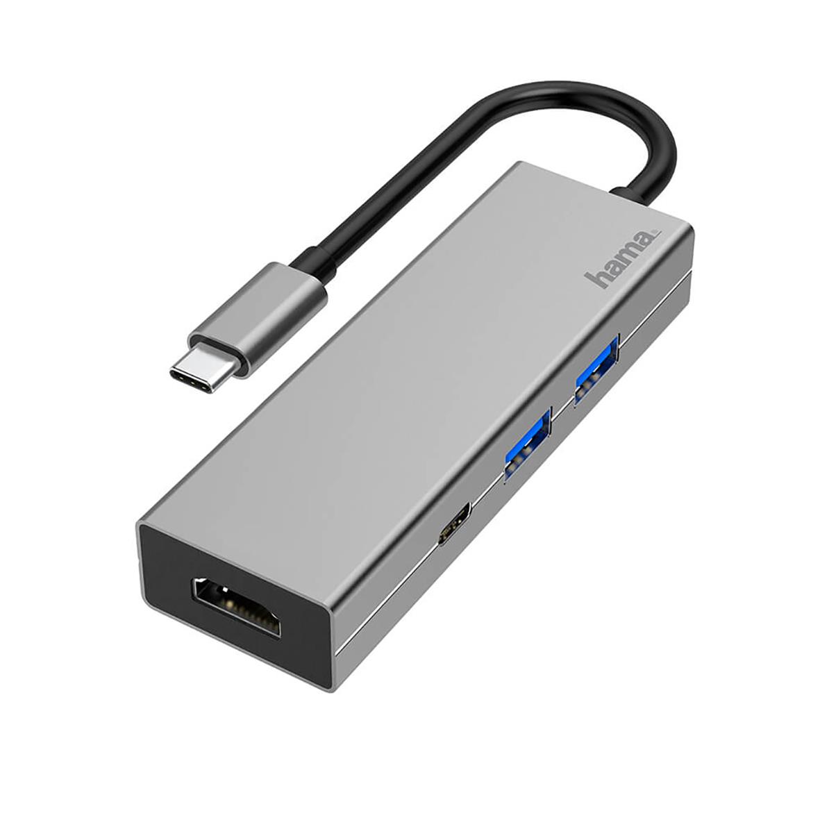 Adapter Hama USB-C Multi/HDMI 4 Portar 36070617