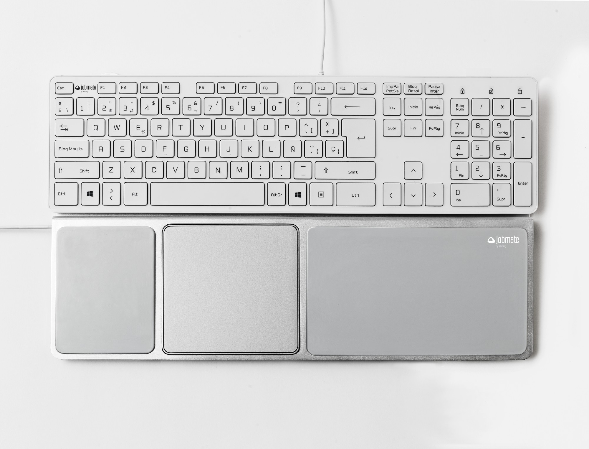 Ergonomisk mus Jobmate Touch silver 36080310_3