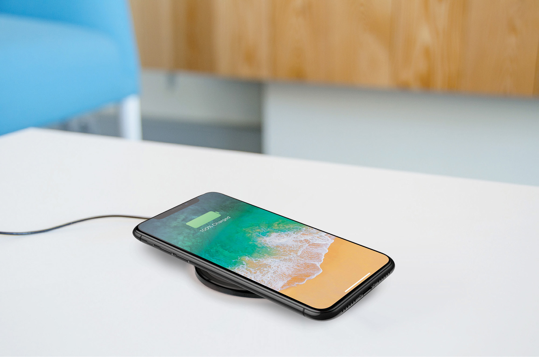 Trådlös laddare MiniBatt UltraSlim QI 10W 36080417_2
