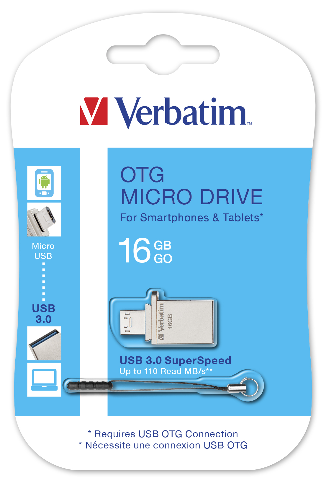 USB/Micro-minne Verbatim Store n Go 16GB 36110098_3