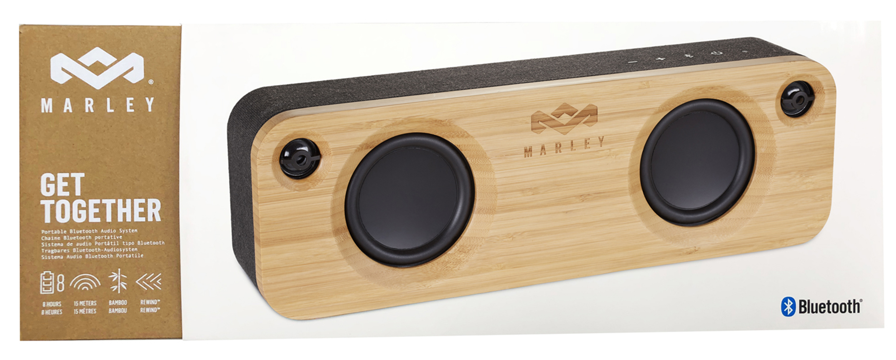 Högtalare Marley Get Together Signature Bluetooth svart/trä 36170066_7