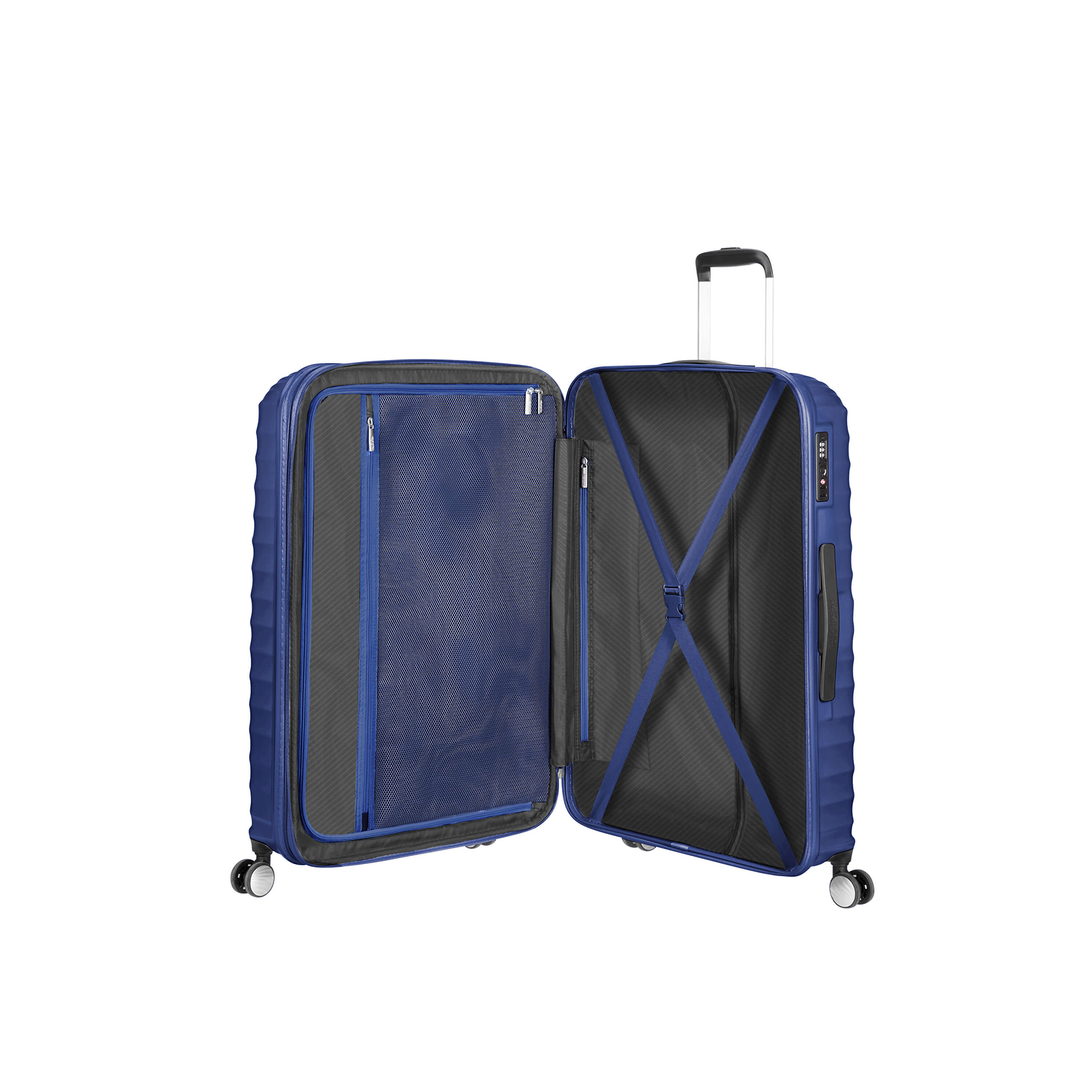 Resväska American Tourister Jetglam L blå 37050153_7