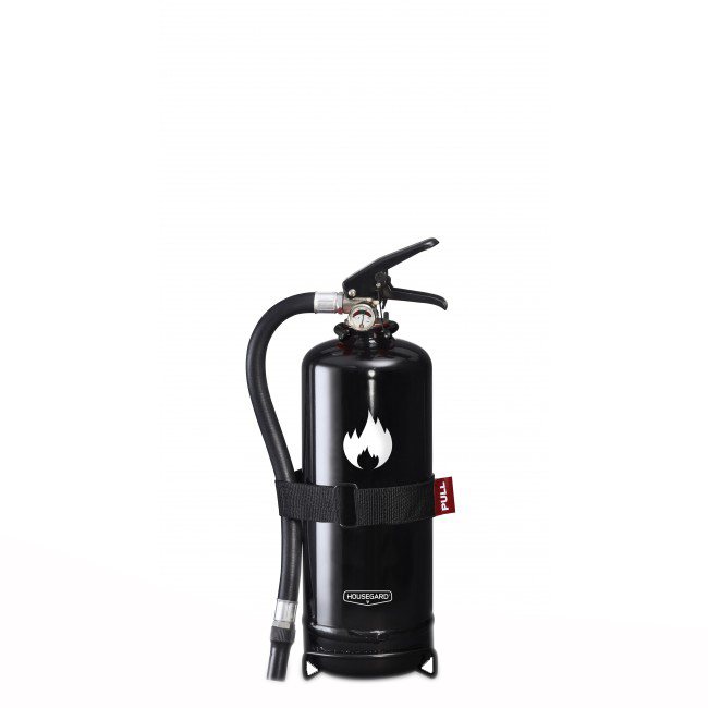 Brandsläckare Housegard Pulver svart 2kg 39300013