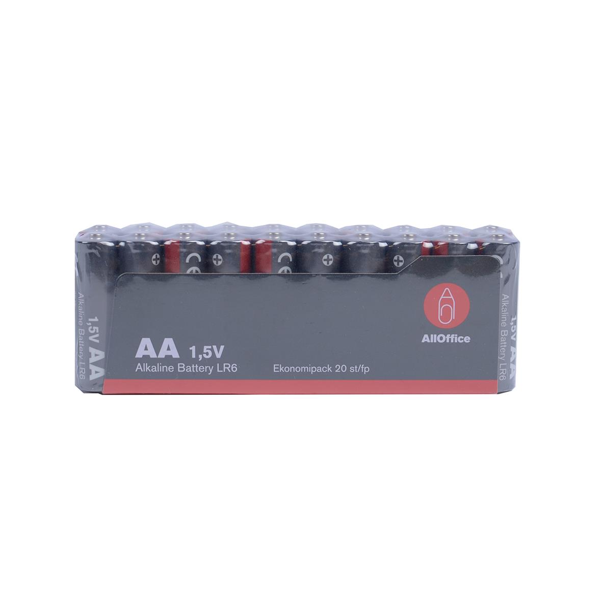 Batteri AllOffice Alkaline LR6 AA 1,5V 39400013_2