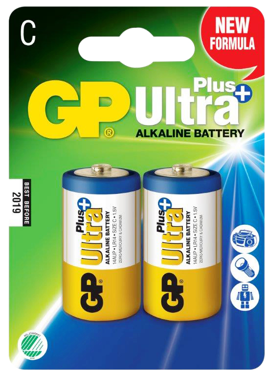 Batteri GP Ultra Plus LR14/C 39400058