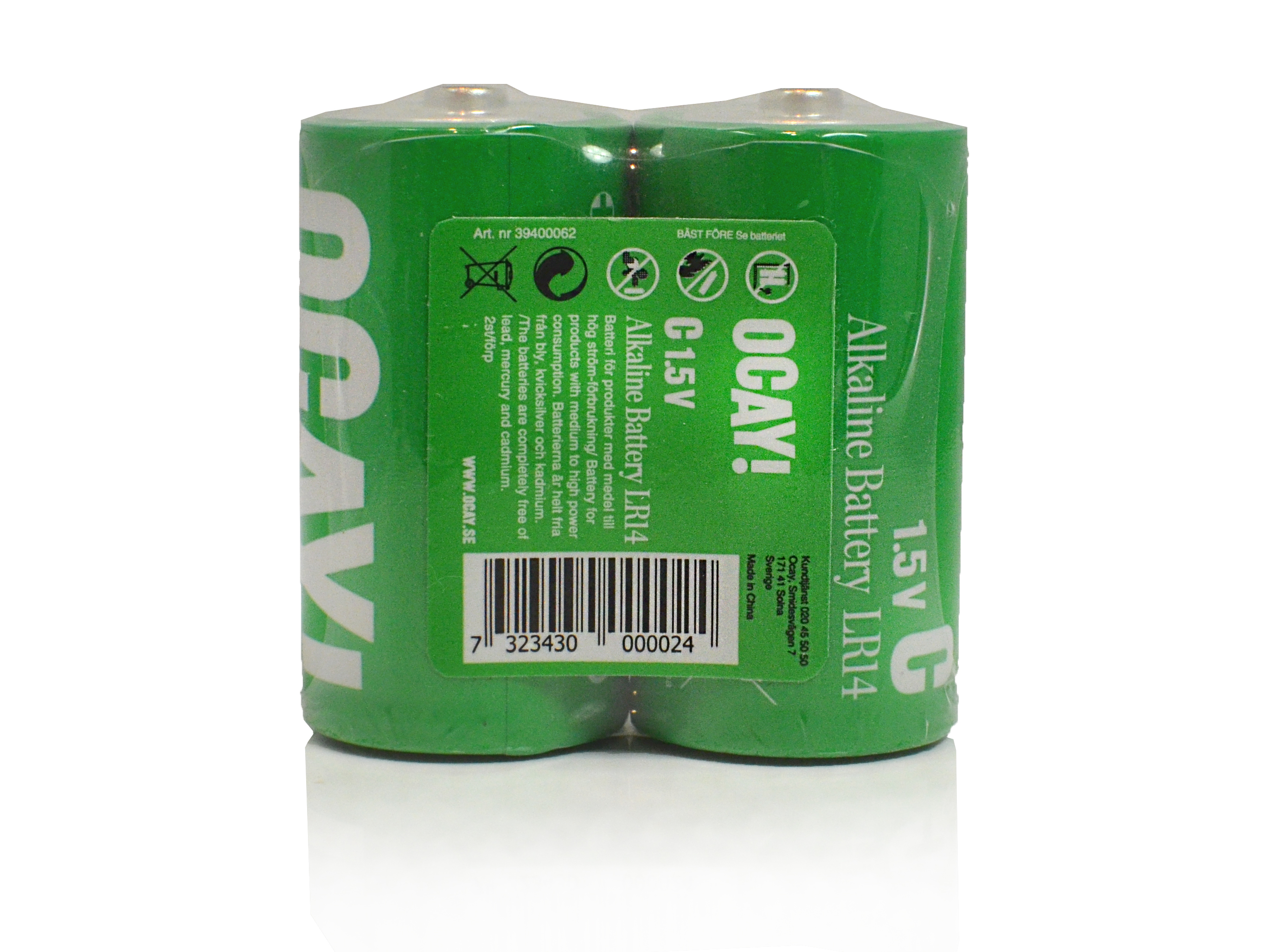 Batteri Ocay Alkaline LR14/C 39400062_2
