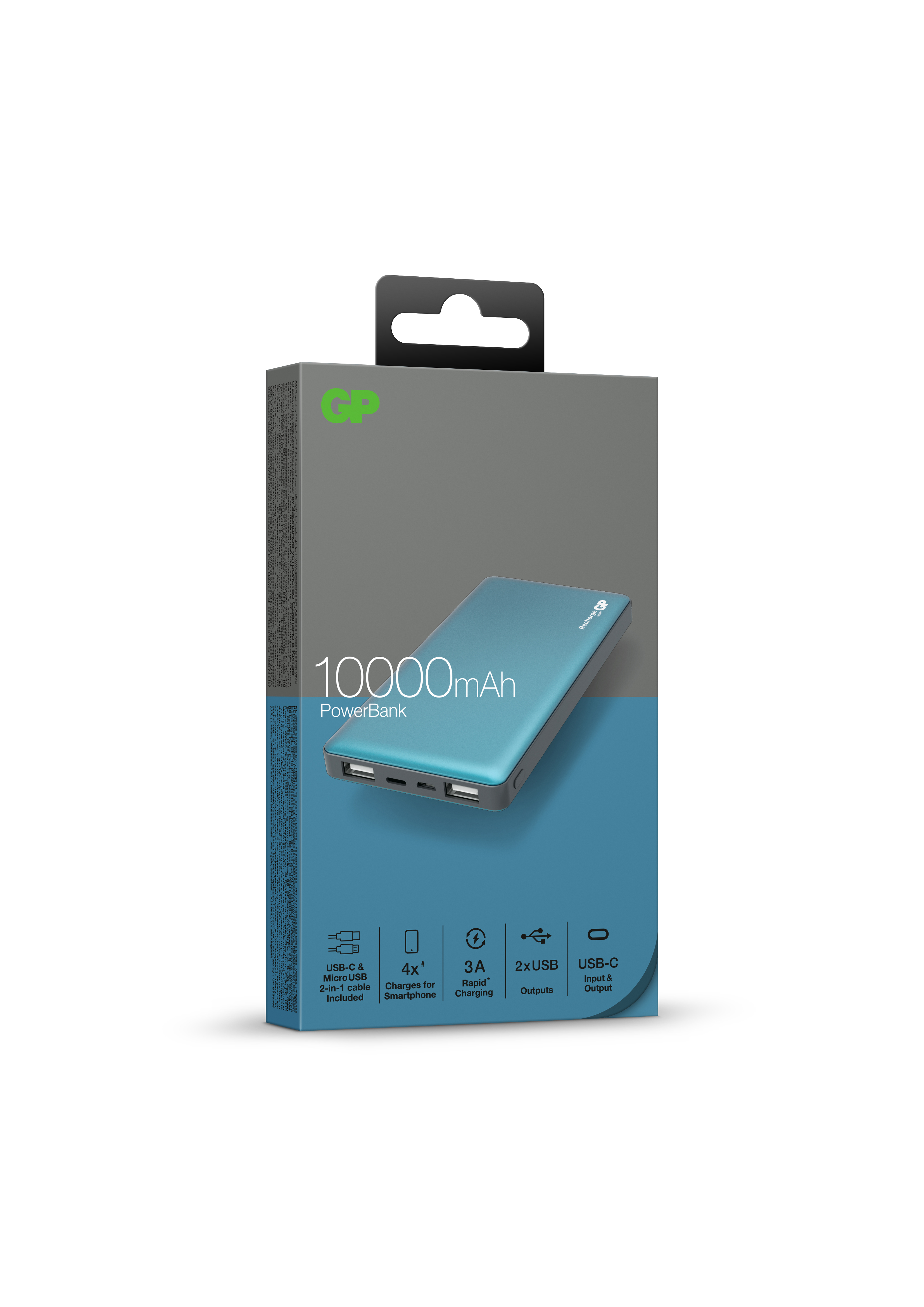 Powerbank GP MP10 portabel blå 39430053_2