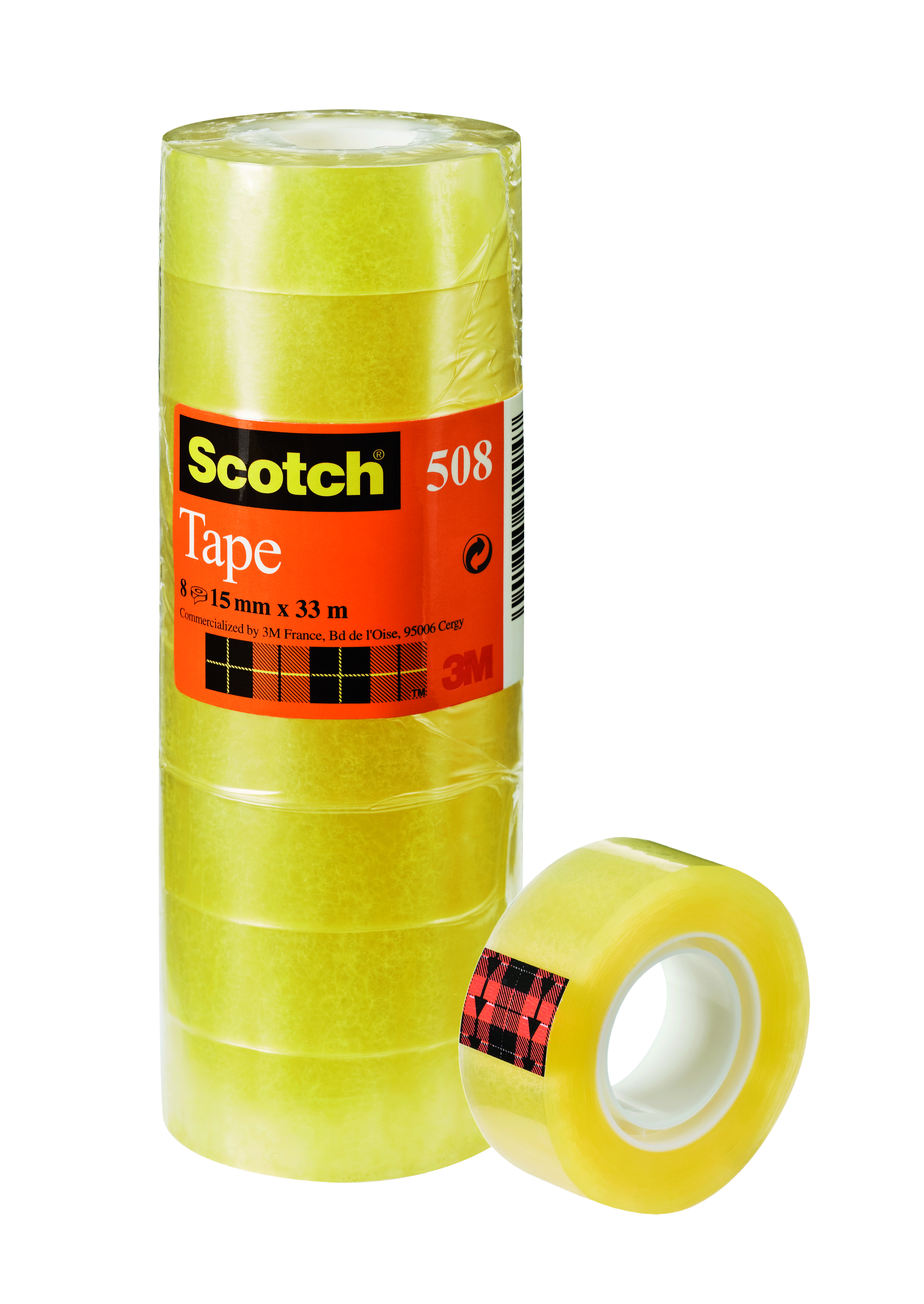 Kontorstejp Scotch 508 15mm x 33m 42010047