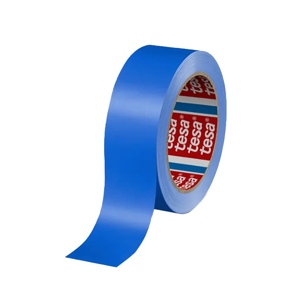 Påsförslutningstejp Tesa 4104 PVC 9mm x 66m blå | AllOffice