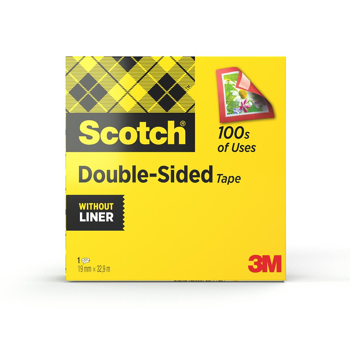 Dubbelhäftande Tejp Scotch 665 19mm x 33m | AllOffice