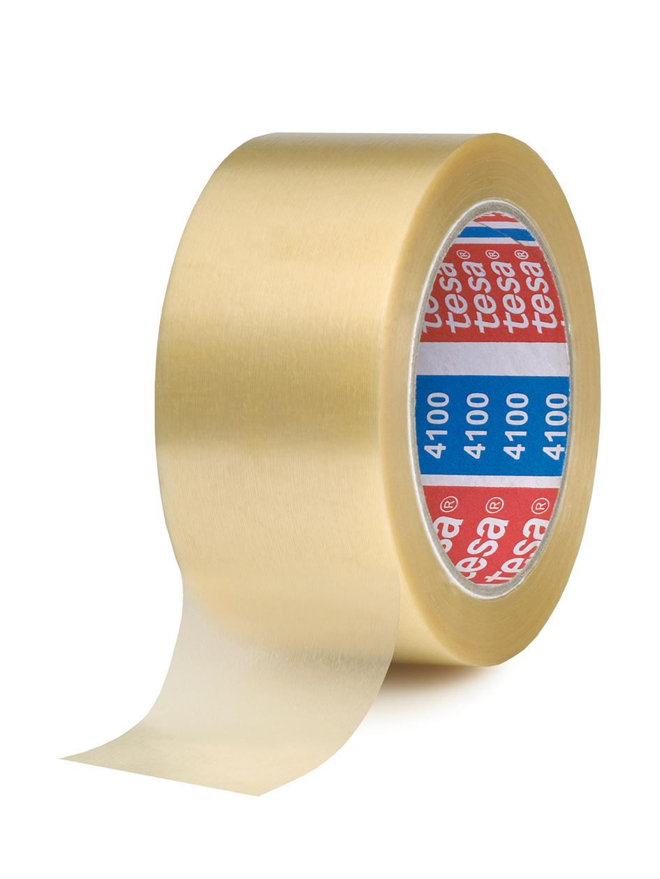 Packtejp Tesa 4100 PVC transparent 50mm x 66m 42040045_1
