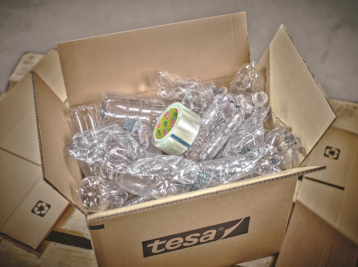 Packtejp Tesa 58297 Eco & Ultra Strong PET Transparent 50mm x 66m 42040302_5