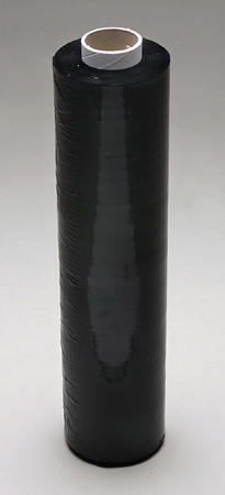 Sträckfilm plangjuten LLD polyeten svart 450x0,02mm x 300m 2,62kg 43010036_2
