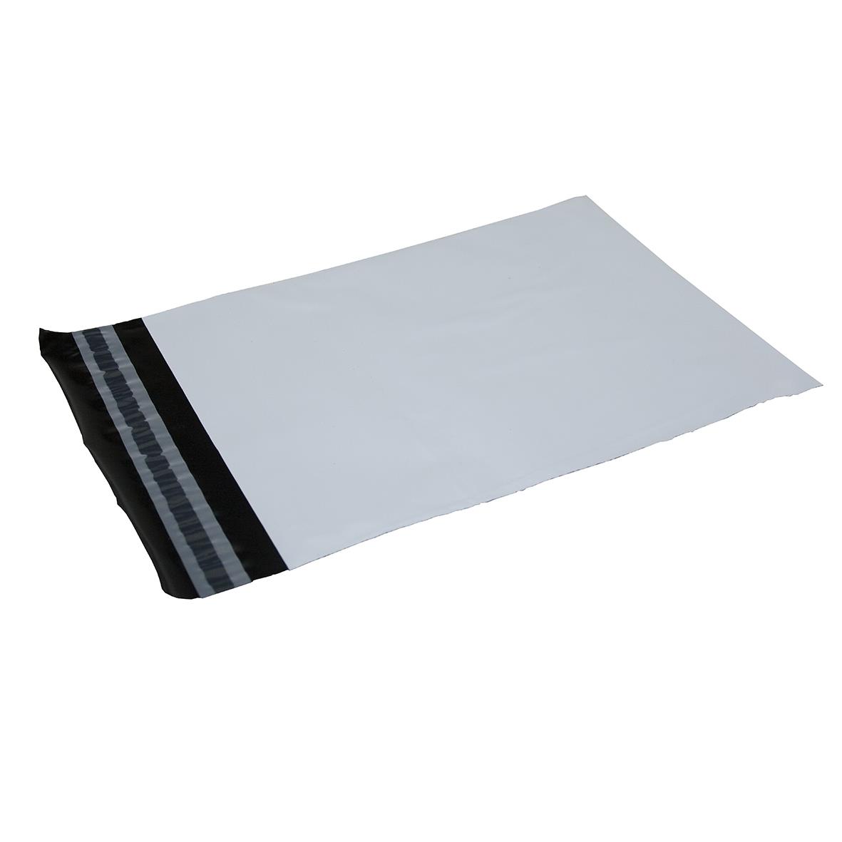 E-handelspåse sjävförslutande 50my vit 190x250mm 45050089