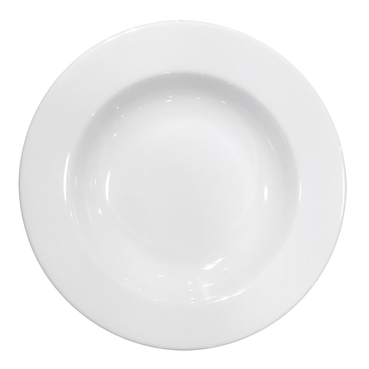 Tallrik Kazub Djup Vit 240mm 48000030