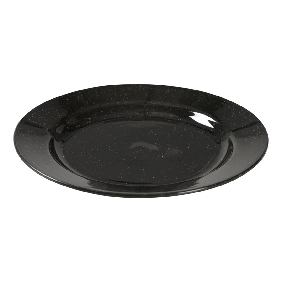 Tallrik Abena Flergångs PP Flat Svart Ø18cm 48010406