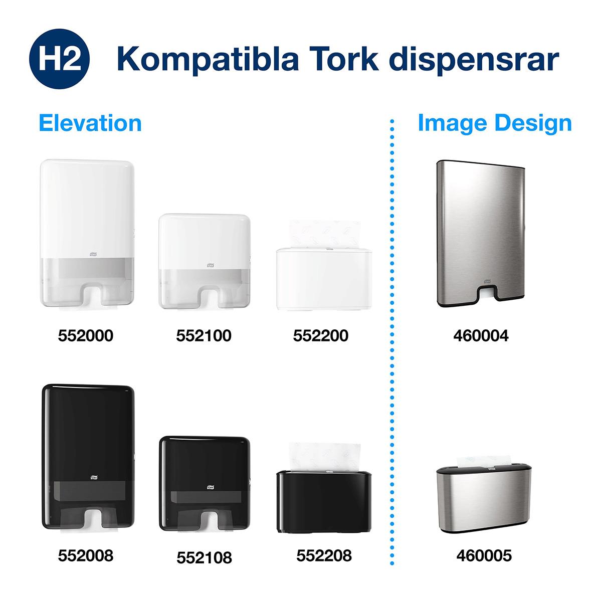 Pappershandduk Tork H2 Prem Soft 2-lg 210x340mm 50010001_5