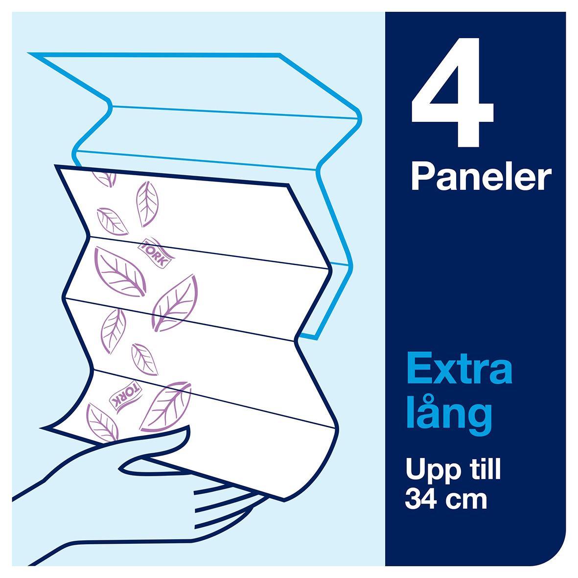 Pappershandduk Tork H2 Prem Ex Soft 2-lg 210x340mm 50010003_6