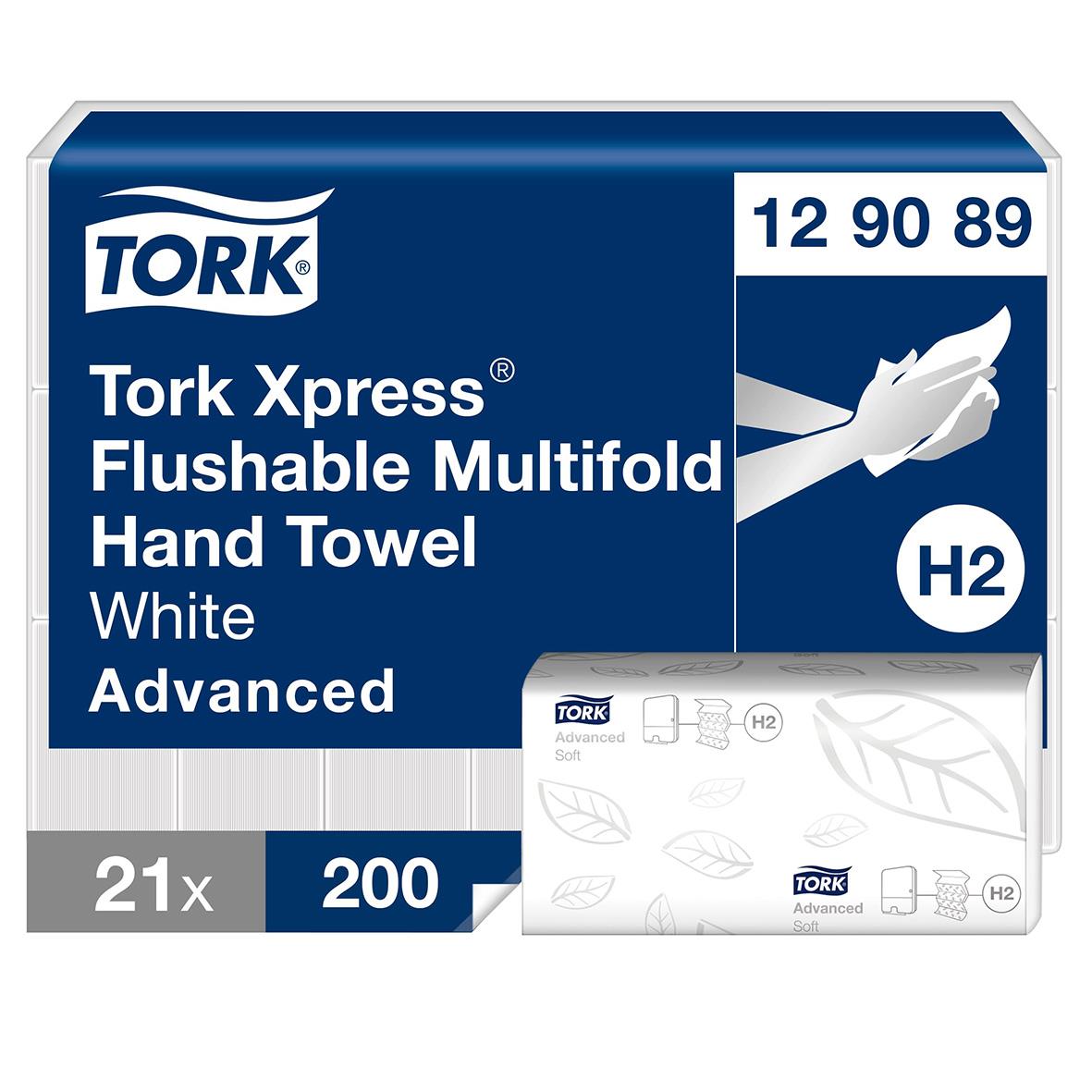 Pappershandduk Tork H2 Adv 2-lg Spolbar 213x240mm 50010125_1