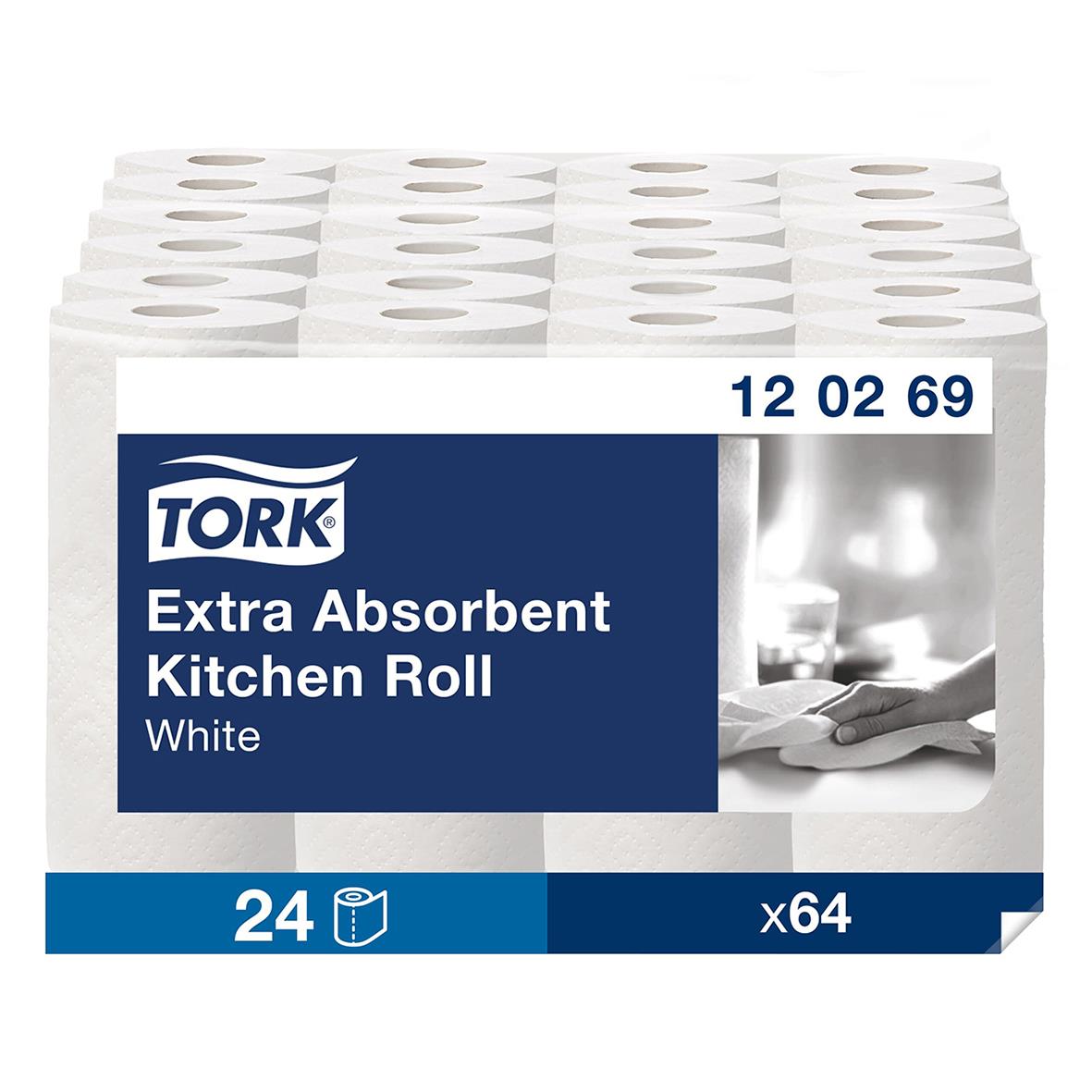 Hushållspapper Tork Premium Extra Plus 2-lg vit 15m 50020009_1