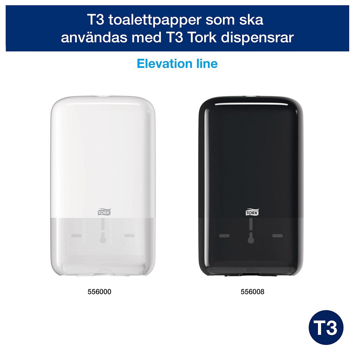 Toalettpapper Tork T3 Prem soft 2-lg vit 19x11cm 50030006_2