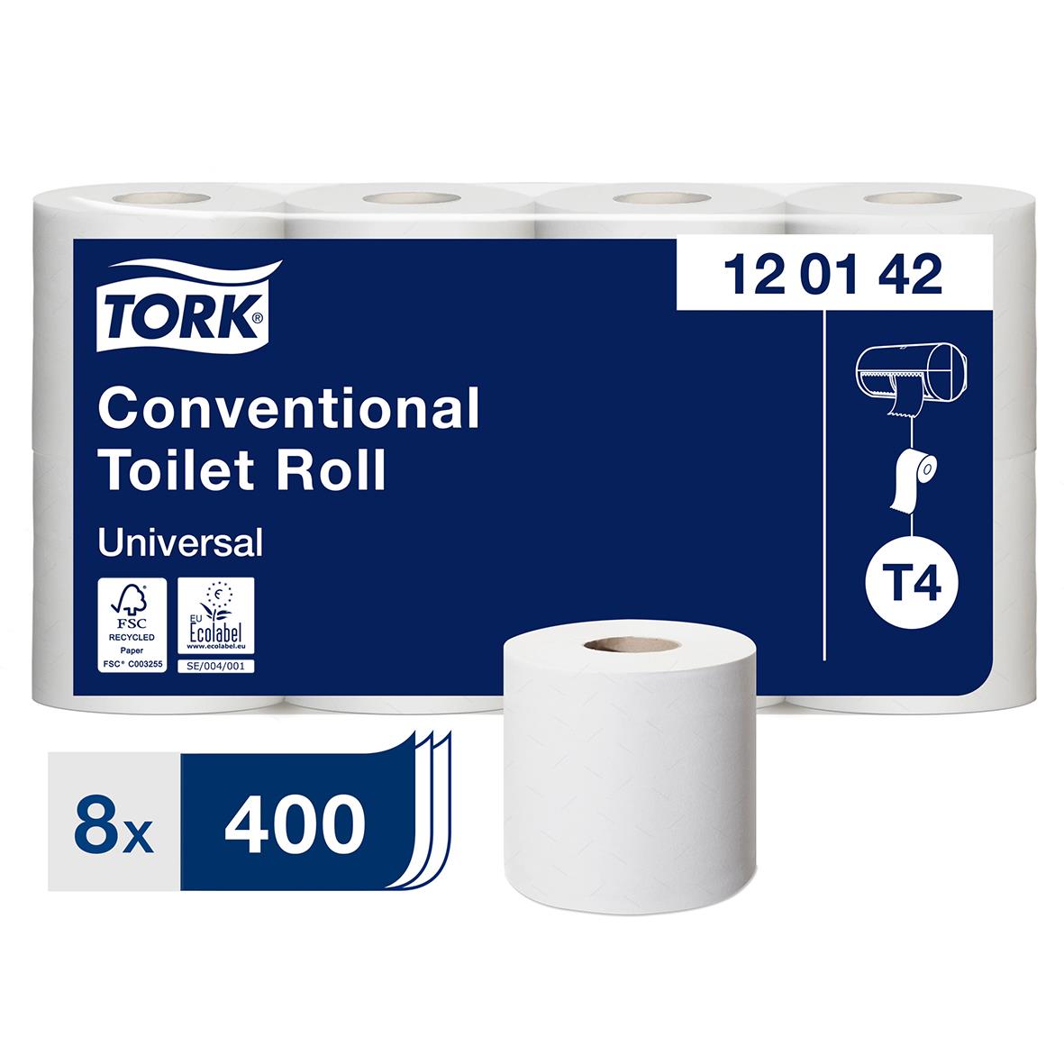 Toalettpapper Tork T4 universal 1lg ofärgad 56m 50030008_1