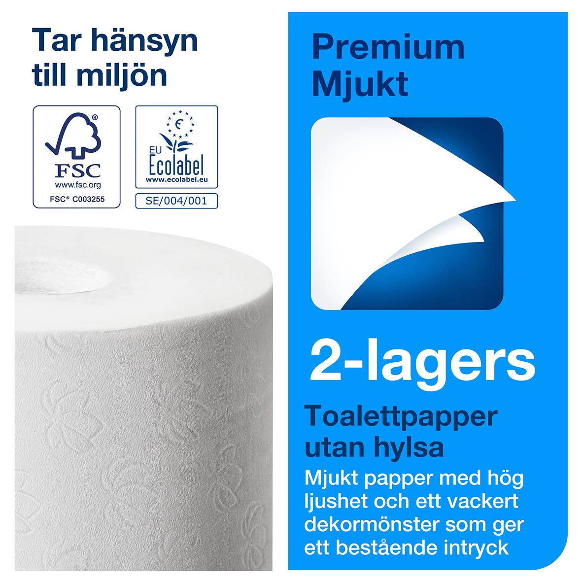 Toalettpapper Tork T7 Mjuk Mid-size Coreless 50030109_5
