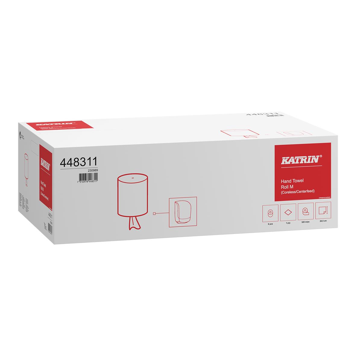 Torkrulle Katrin Classic M Coreless vit 320m 50100056_1