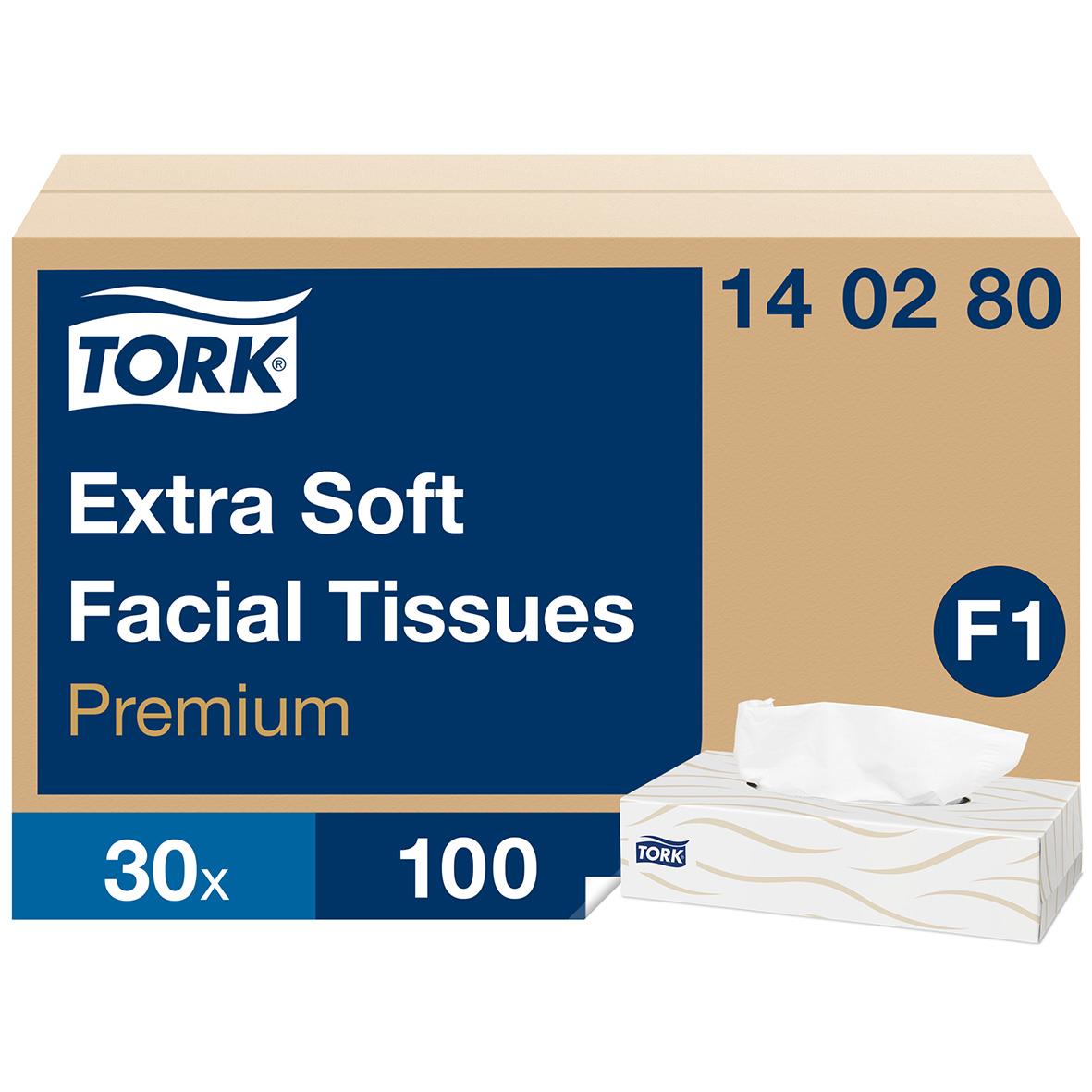 Ansiktsservett Tork Extra mjuk F1 Premium Facial 2-1 50150008_1