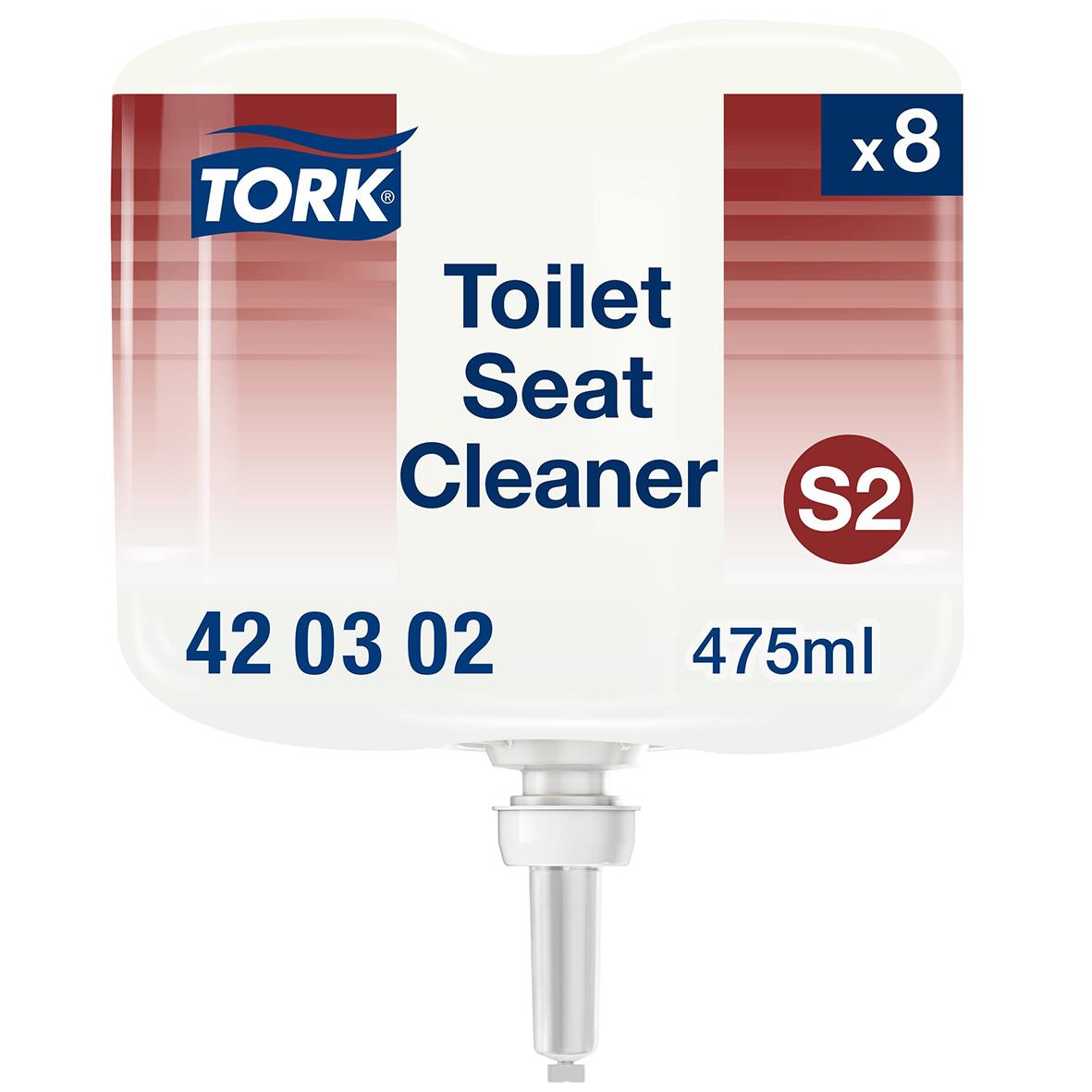 Ytdesinfektion Tork S2 Prem Toalettsitsrengöring 475ml 51010074
