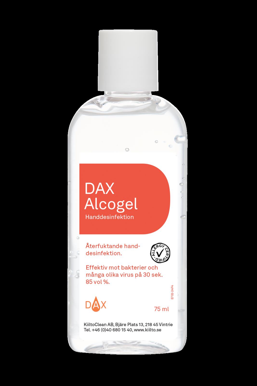 Handdesinfektion DAX Alcogel 85% 75ml 51010154
