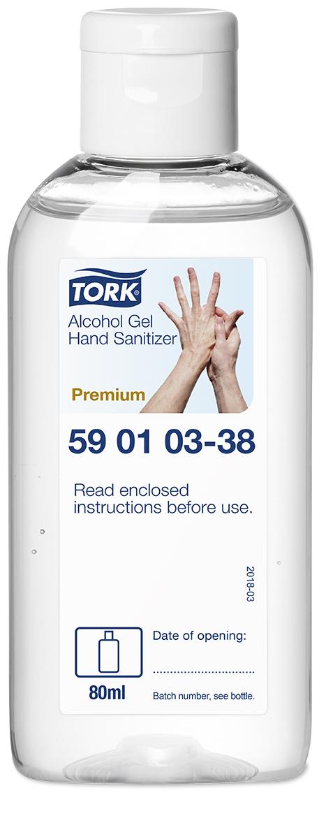 Handdesinfektion Tork Alcogel 80% 80ml 51010170
