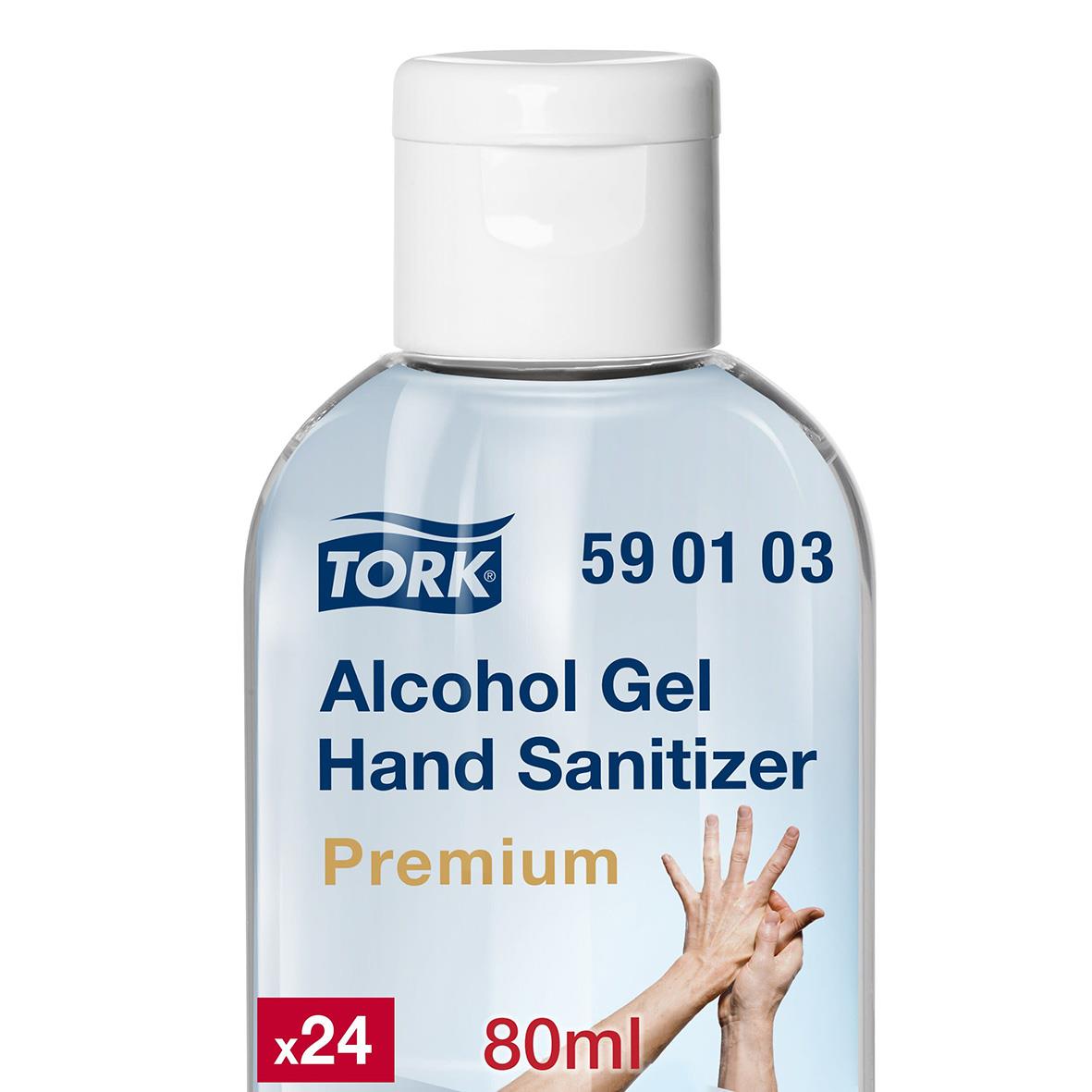 Handdesinfektion Tork Alcogel 80% 80ml 51010170