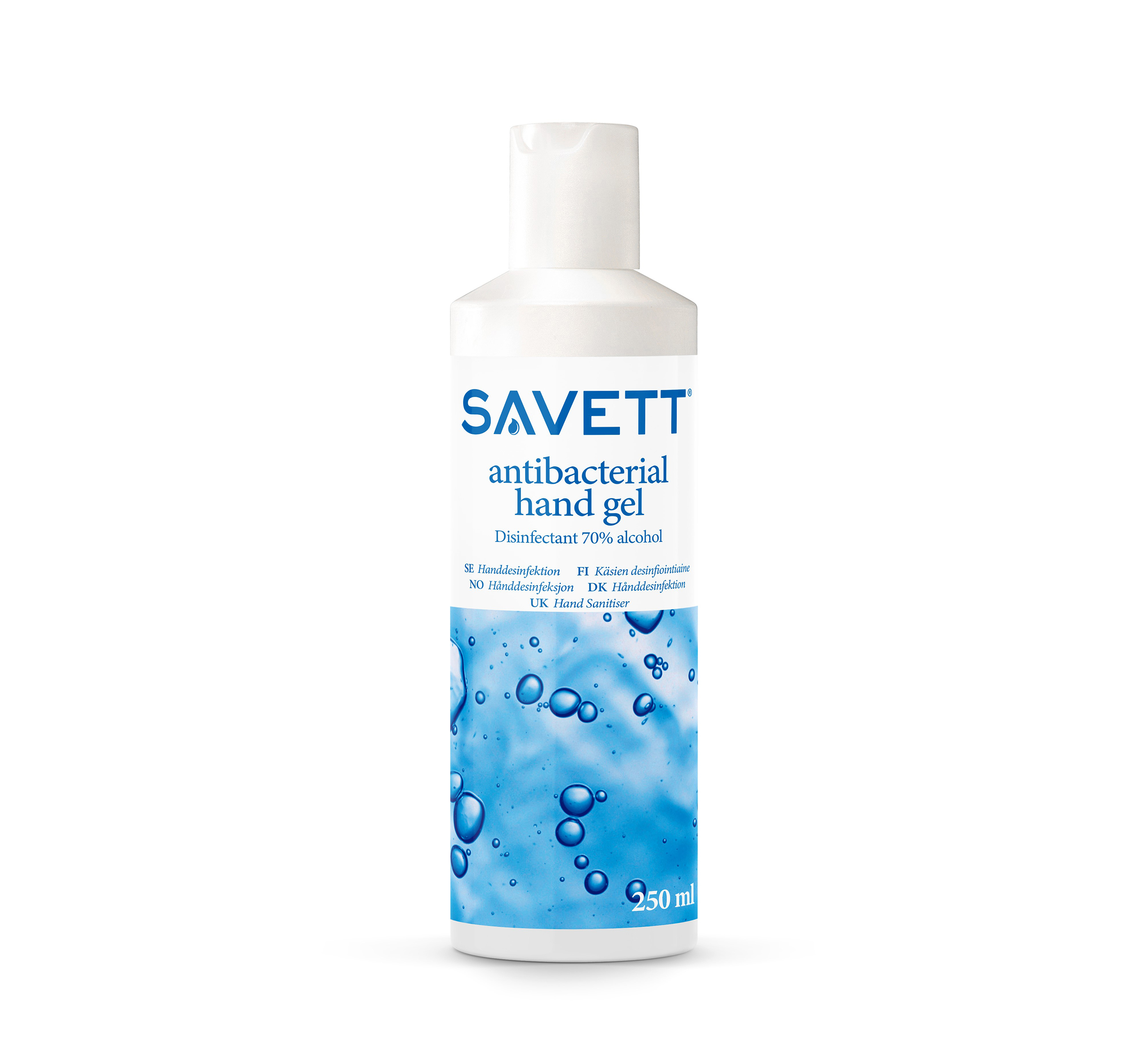 Handdesinfektion Savett Alcogel 250ml 51010196