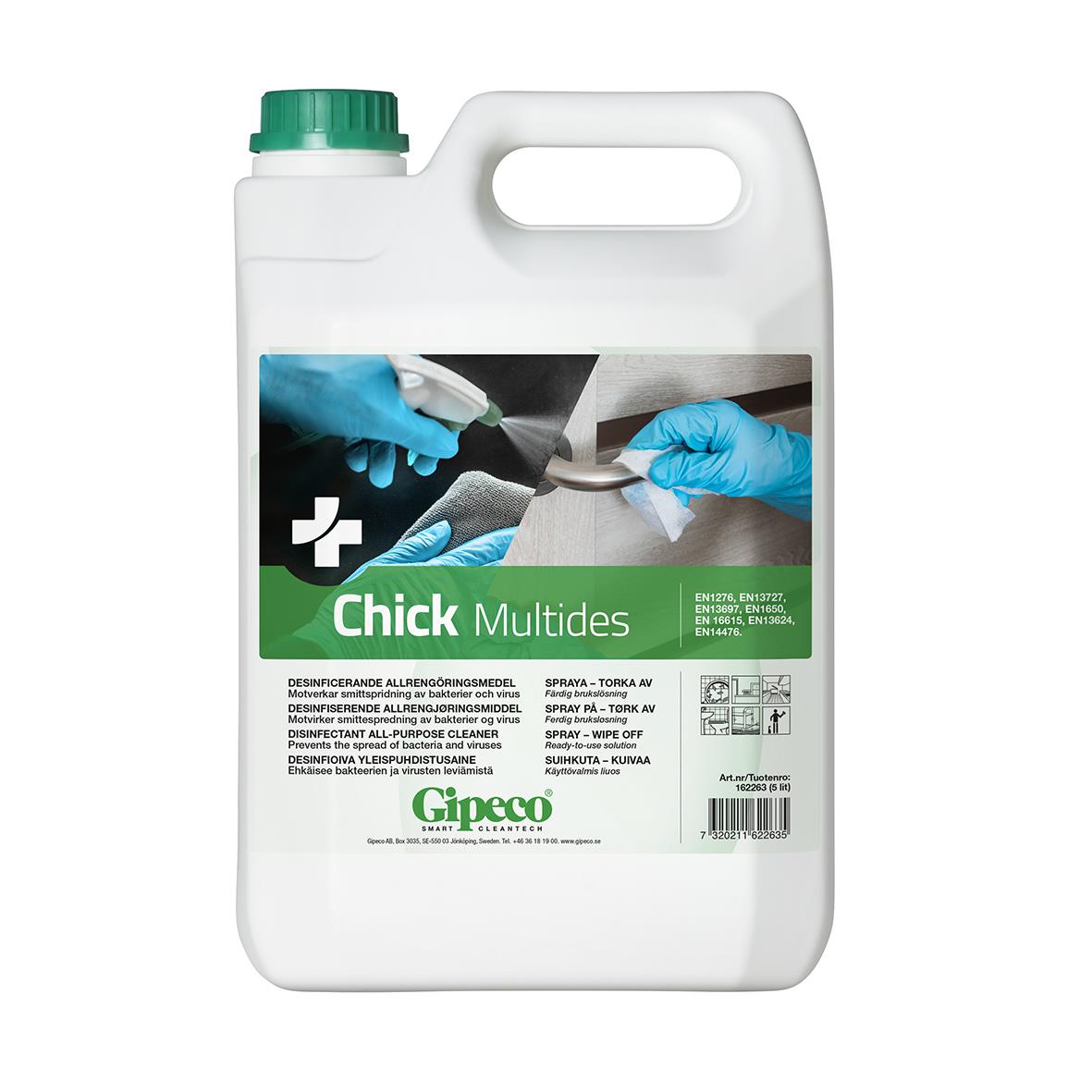 Ytdesinfektion Gipeco Chick Multides 5L 51010203