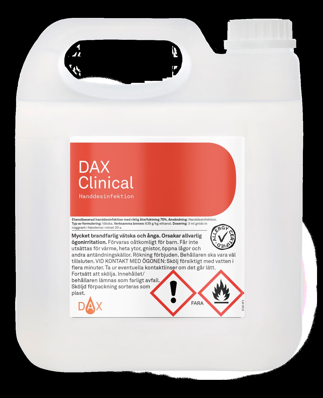 Handdesinfektion Dax Clinical 4L 51010208