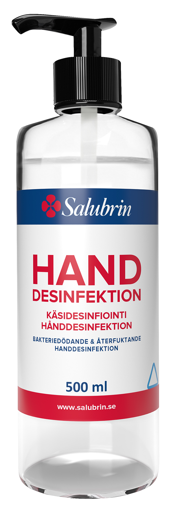 Handdesinfektion Salubrin gel 75% 500ml 51010228