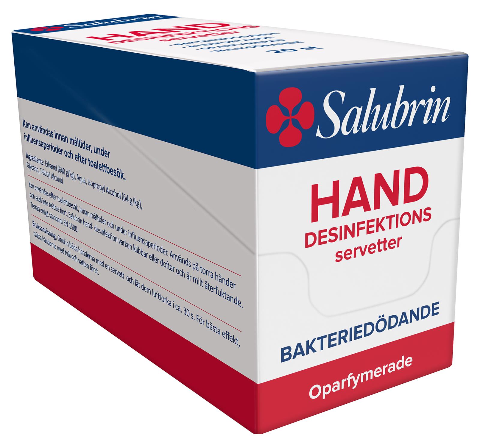 Handdesinfektion Salubrin wipes 75% 51010229