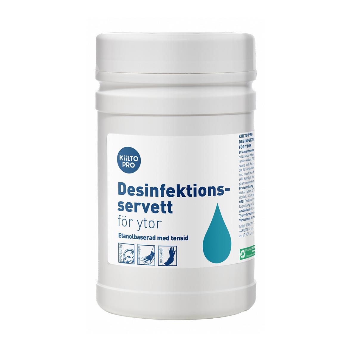 Ytdesinfektion Antibac Servett 20x20cm 51010281