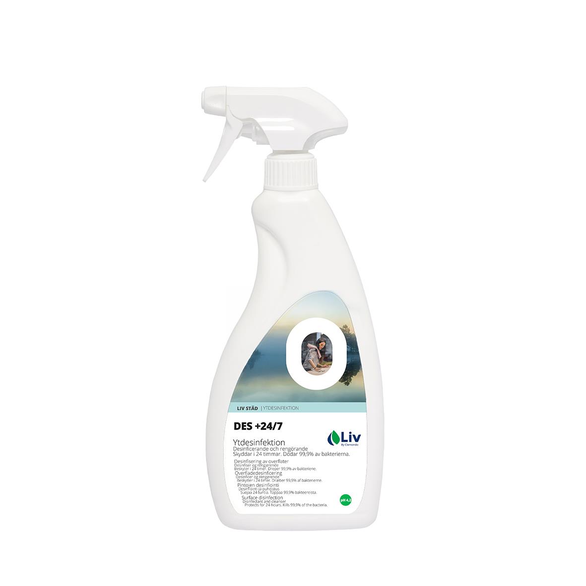 Ytdesinfektion Liv +24/7 750ml 51010291