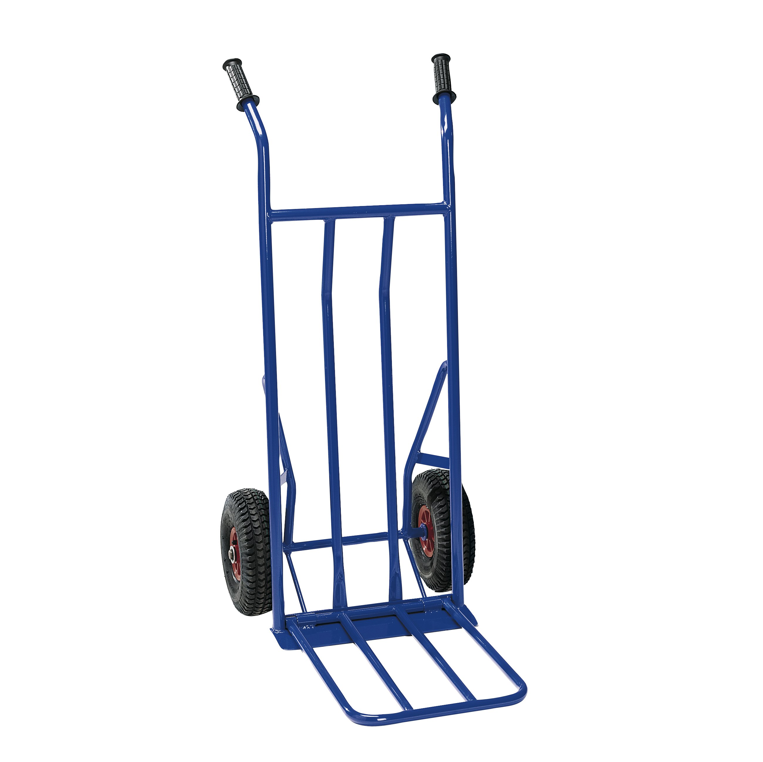 Magasinkärra luftgummihjul 250kg blå 12,4kg 51020422