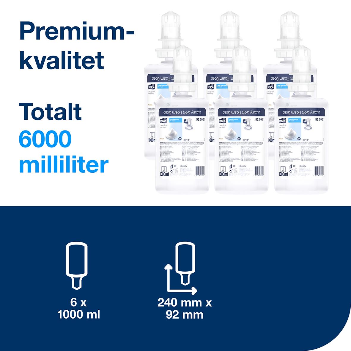 Skumtvål Tork S4 Exklusiv Parfymerad 1L 51020630_2