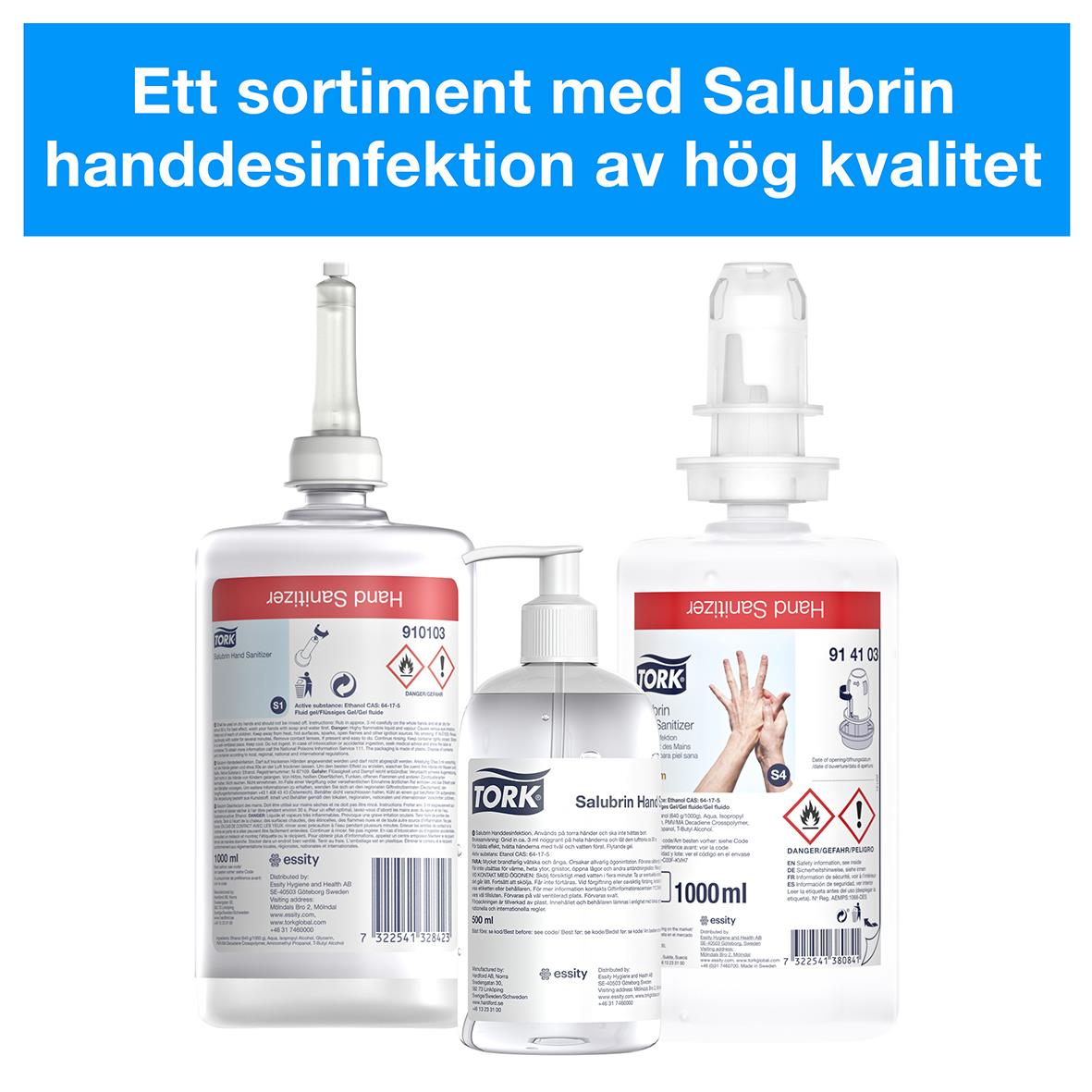 Handdesinfektion Tork S4 Alcogel 70 1L 51040044_4