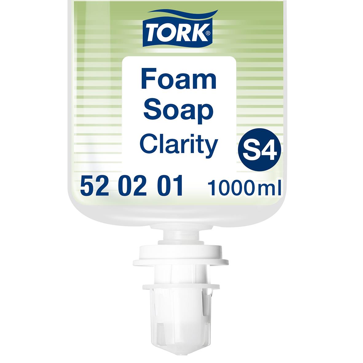 Skumtvål Tork S4 Clarity handtvätt 1L 51050248_1