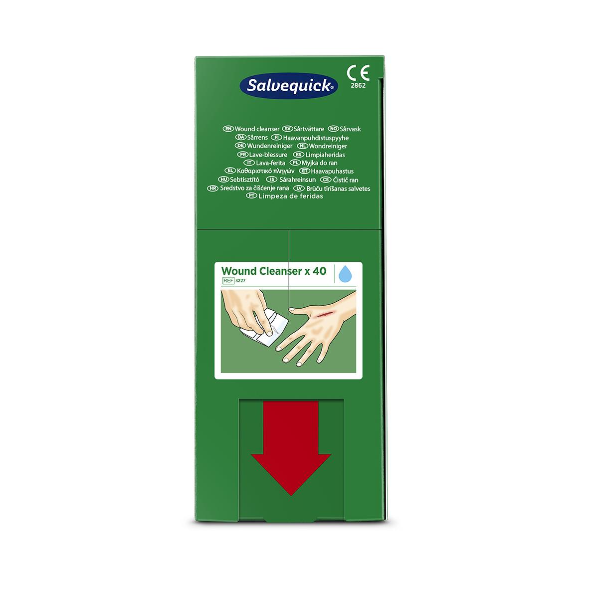 Sårtvätt Salvequick Savett Refill(3227) 40 st 51500019_1