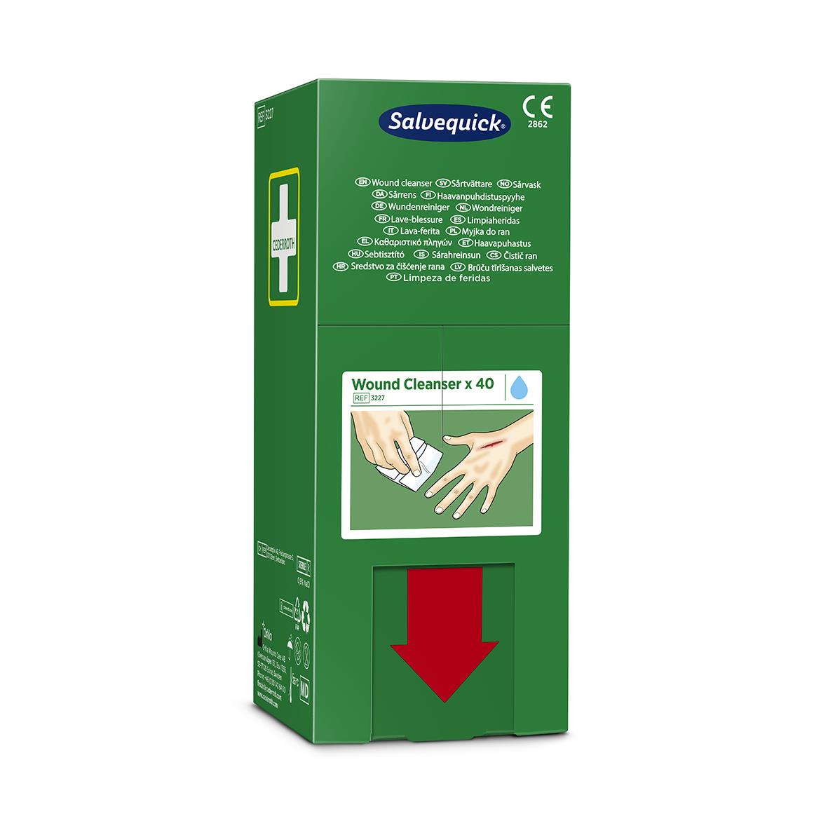 Sårtvätt Salvequick Savett Refill(3227) 40 st 51500019_2