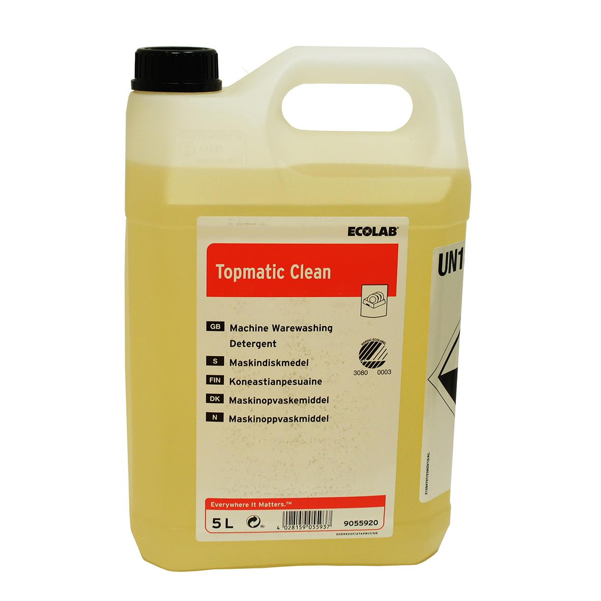 Maskindiskmedel Ecolab Topmatic Clean 5L 52050032_1