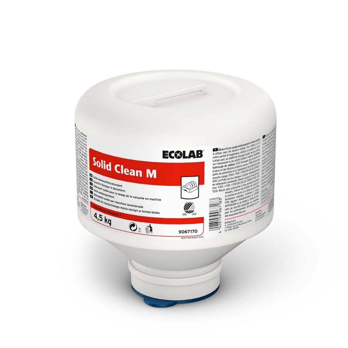 Maskindiskmedel Ecolab Solid Clean M 4x4,5kg 52050033
